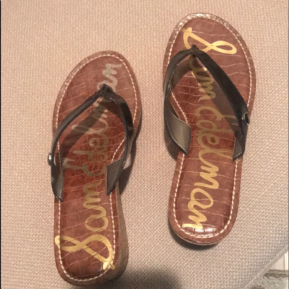 Sam Edelman Thong Patent Wedge
